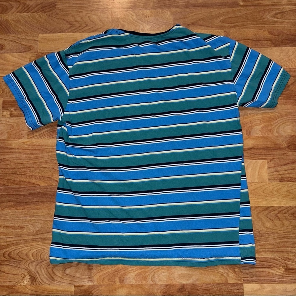 Rare Vintage Pacsun Las Vegas Embroidered Striped T Shirt Women’s Size XL - Picture 8 of 12
